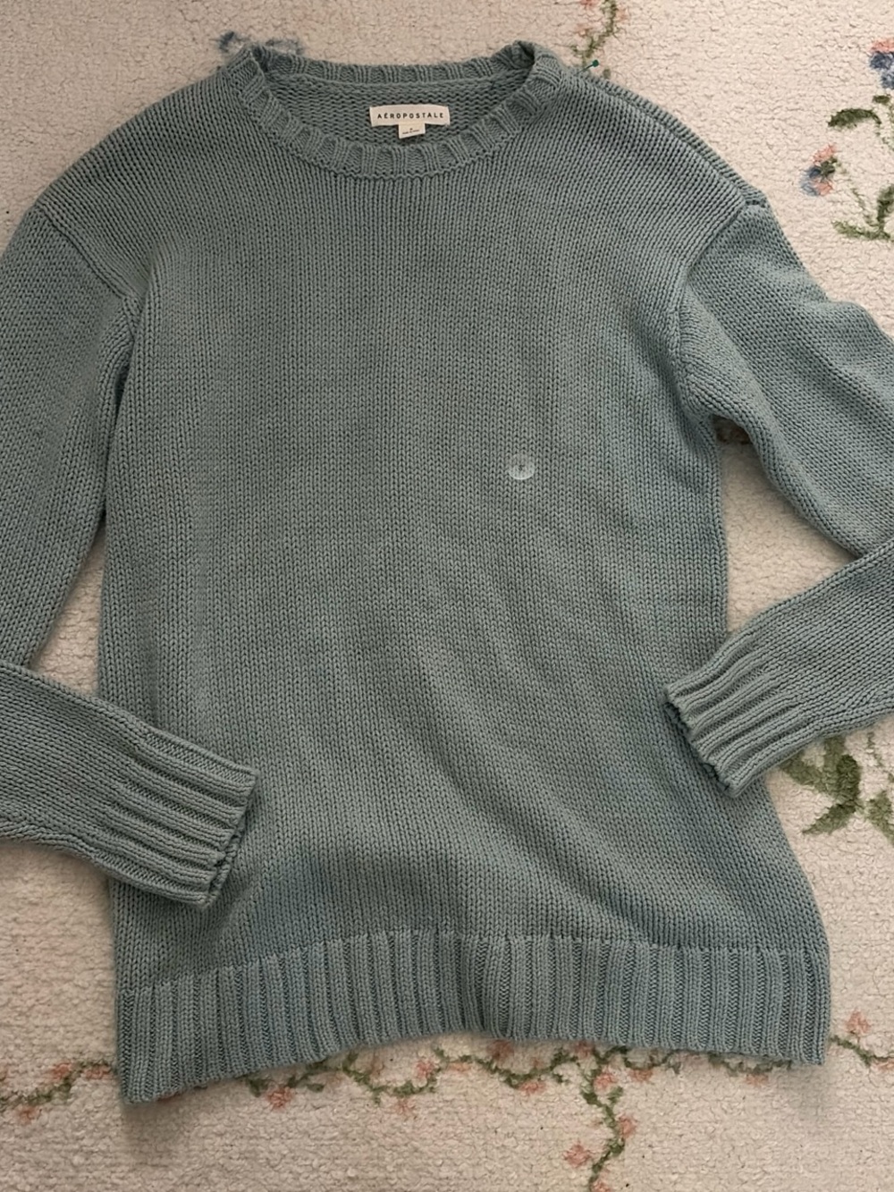 Aeropostale Women's Crewneck Sweater - Dusty Sage